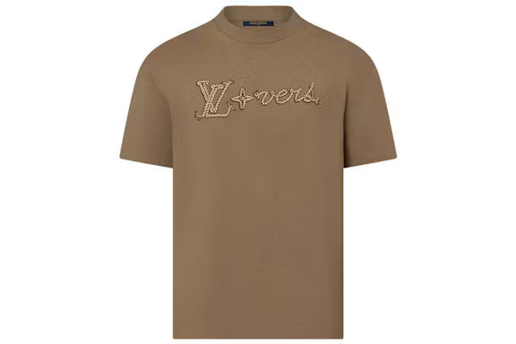 Louis Vuitton Embroidered Signature Cotton T-Shirt